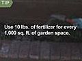 How To Spread Garden Fertilizer