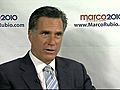 [Video] Romney backs Rubio,  warns Crist against independent run