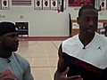 Devin Hester,  Dwyane Wade team up