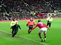 David Beckham Tackles Field Invader