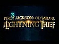 Percy Jackson And The Olympians: The Lightning Thief Trailer