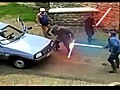 Old Men Fight With Light Sabers