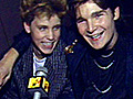 Corey Haim And Corey Feldman Joke Around In 1988