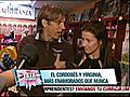 El Cordobés y Virginia Troconis