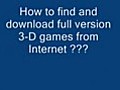 Full Version Games For Free !!!