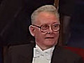 Sir Peter Mansfield receives his Nobel Prize