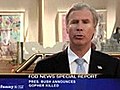 Will Ferrell faz anúncio fantasiado de George W. Bush