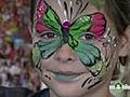 How to Face Paint a Butterfly