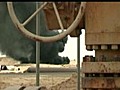 Footage of Oil wells