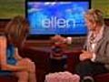 Ellen gives Vieira ‘alarming’ parting gift