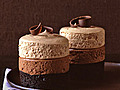 Triple-Chocolate Mousse Cake