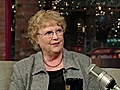 David Letterman - Tea Party’s Pam Stout,  Part 1