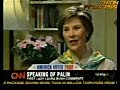 Laura Bush: ‘Of course’ Palin doesn’t have foreign policy experience.