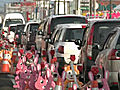 Petrol shortages hit northern city of Akita