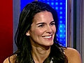 Angie Harmon’s Back in Action