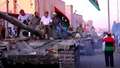 Libyan rebel parade