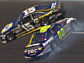 Waltrip,  Reutimann trigger 17-car pileup