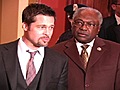 Brad Pitt on Capitol Hill