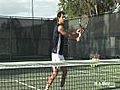 Tennis at the Net - Backhand Volley