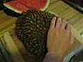 How To Open The Durian Fruit