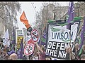 Thousands march on London