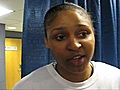 Maya Moore And Tiffany Hayes Thursday After UConn Practice