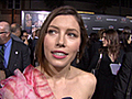 Jessica Biel and Jennifer Garner Valentine’s Day Interviews