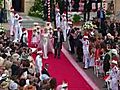 Monaco’s New Princess Walks Down Aisle