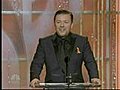 Ricky Gervais&#039; Best Golden Globes Moments