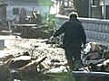 Residents survey destruction