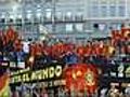 La Gran Vía se queda pequeña para recibir a 'La Roja'