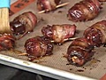 Food  Network: Anne Burrell’s bacon wrapped dates with manchego