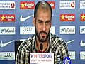 Guardiola: &quot;Aquí no se tira ni un partido&quot;