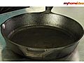 Clean a Cast-Iron Skillet