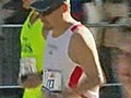 Le mineur chilien finit sur les genoux le marathon