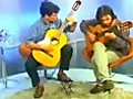 DUO ALIDADE Improvising in a Local TV Station Live Program