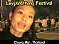 Loy Krathong Festival Thailand