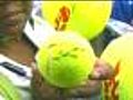 Fans at U.S. Open Wait For Players To Serve Up Autographs
