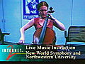 Live Music Instruction with New World Symphony and Northwestern University using New High Definition Video Communications from LifeSize