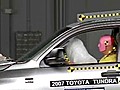 2009 Toyota Tundra IIHS Frontal Crash Test