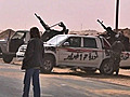 Fighting in Ras Lanuf,  Libya