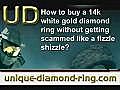 14k white gold diamond ring - seven quick tips.