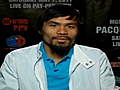 Manny Pacquiao prepared for Shane Mosley