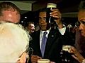 Slainte! Obama Stops By Irish Pub