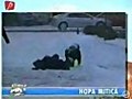 People Fall In Iasi On Badly Made Sidewalk At First Snow!