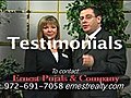 Testimonial real estate