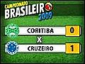 Cruzeiro abre 1 a 0 sobre o Coritiba no 1º tempo; veja o gol