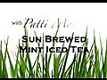 Sunbrewed Mint Iced Tea with Lemon