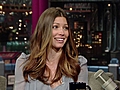 Jessica Biel Gets Lost