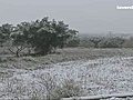 La nieve se deja ver en las zonas altas de la Región